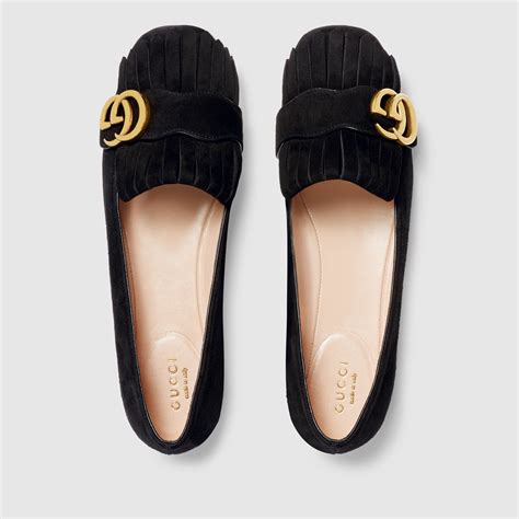 gucci flat ballet shoes|Gucci ballerina flats.